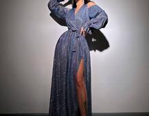 Сяюча сукня максі Сяюча сукня максі | PUSHKA SHOP