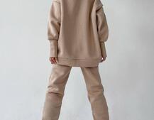 Тёплый комплект: худи + спортивные штаны Тёплый комплект: худи + спортивные штаны | PUSHKA SHOP