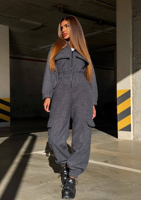 Теплий та мʼякий комбінезон Тедді на флісі Дуже приємний до тіла | PUSHKA SHOP