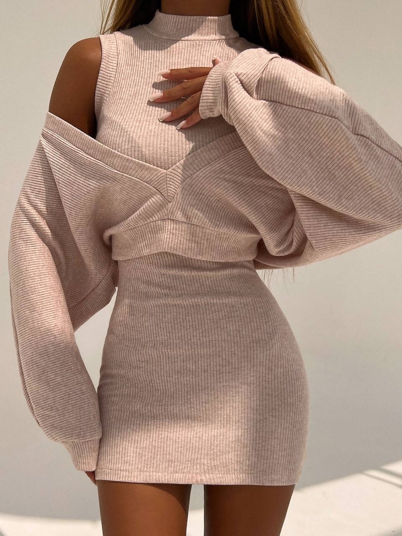 Трикотажна сукня-двійка Трикотажна сукня-двійка | PUSHKA SHOP