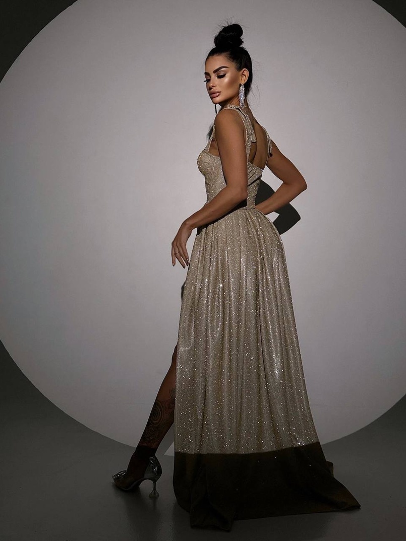 ✨Блискуча сукня максі з чашечками ✨ ✨Блискуча сукня максі з чашечками ✨ | PUSHKA SHOP