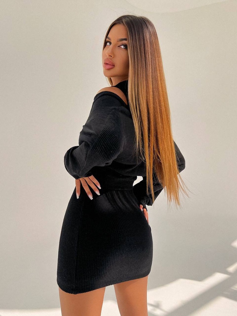 Трикотажна сукня-двійка Трикотажна сукня-двійка | PUSHKA SHOP