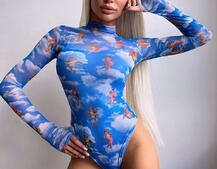 Боді з принтом   Боді з принтом   | PUSHKA SHOP
