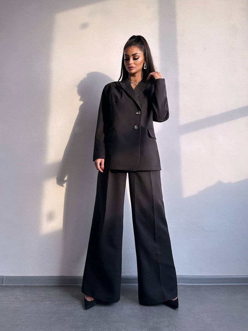 Костюм: піджак на підкладці, штани+ корсет Костюм: піджак на підкладці, штани+ корсет | PUSHKA SHOP