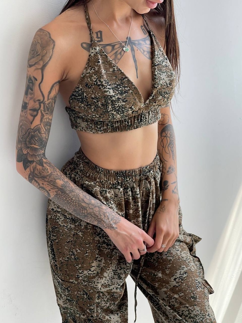 Костюм мілітарі трійка | PUSHKA SHOP