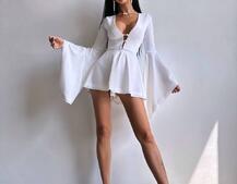 Ромпер з розкльошеними рукавами Ромпер з розкльошеними рукавами | PUSHKA SHOP