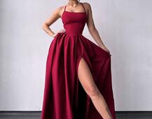 Сукня максі  зі шнурівкою на спинці | PUSHKA SHOP