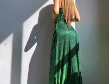 Сяючий комплект: корсет + спідниця максі Сяючий комплект: корсет + спідниця максі | PUSHKA SHOP