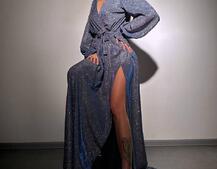 Сяюча сукня максі Сяюча сукня максі | PUSHKA SHOP