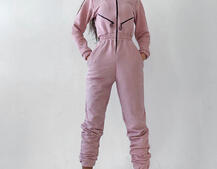 Приталенный комбинезон на молнии Приталенный комбинезон на молнии | PUSHKA SHOP