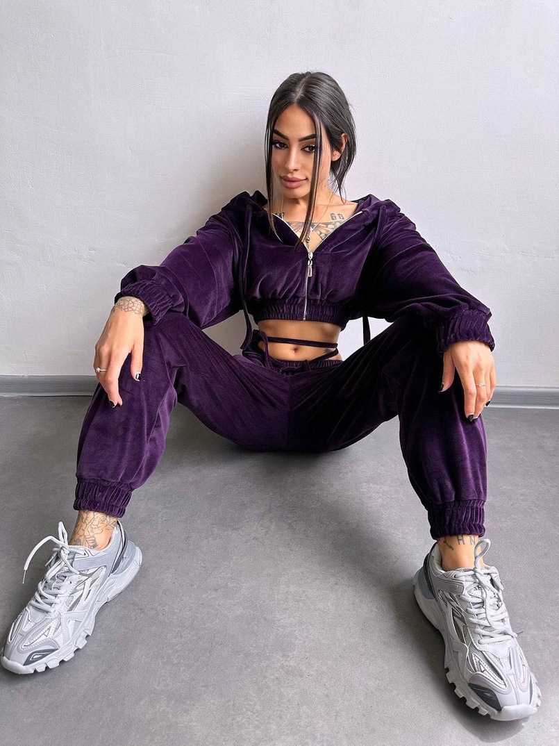 Велюровий комплект  | PUSHKA SHOP