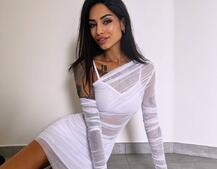 Міні сукня з драпіруванням   | PUSHKA SHOP