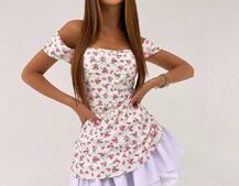 Сукня з квітковим принтом Сукня з квітковим принтом | PUSHKA SHOP