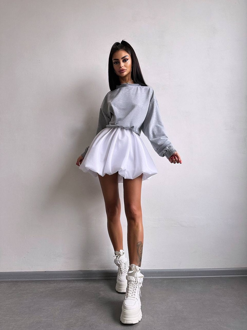 Комплект: спідниця + світшот | PUSHKA SHOP