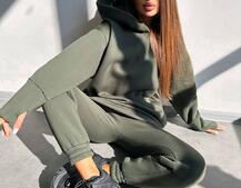 Теплий комплект: худі + спортивні штани | PUSHKA SHOP