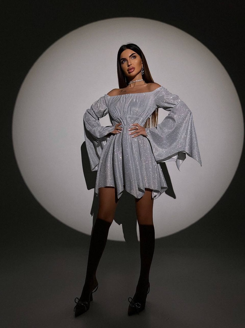 Сяючий комплект: сукня + корсет Сяючий комплект: сукня + корсет | PUSHKA SHOP