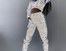 Рефлективный костюм с принтом Рефлективный костюм с принтом | PUSHKA SHOP