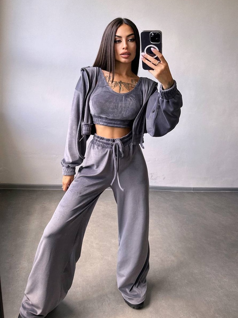 Велюровий комплект трійка Велюровий комплект трійка | PUSHKA SHOP