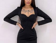 Сукня із чашечками з ефектом push up | PUSHKA SHOP