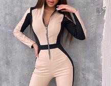 Комбінезон з еко-шкіри  | PUSHKA SHOP