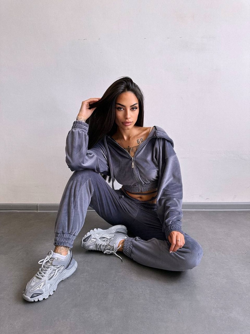 Велюровий комплект  | PUSHKA SHOP