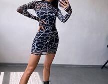 Міні сукня з принтом Міні сукня з принтом | PUSHKA SHOP