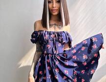 Сукня- міні у квітковий принт Сукня- міні у квітковий принт | PUSHKA SHOP