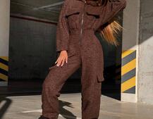 Теплий та мʼякий комбінезон Тедді на флісі Дуже приємний до тіла | PUSHKA SHOP