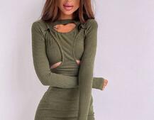 Облягаюча сукня міні цікавого крою Облягаюча сукня міні цікавого крою | PUSHKA SHOP