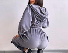 Велюровий комбінезон   | PUSHKA SHOP