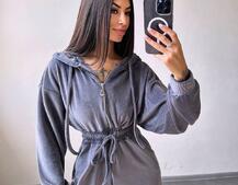 Велюровий комбінезон   | PUSHKA SHOP