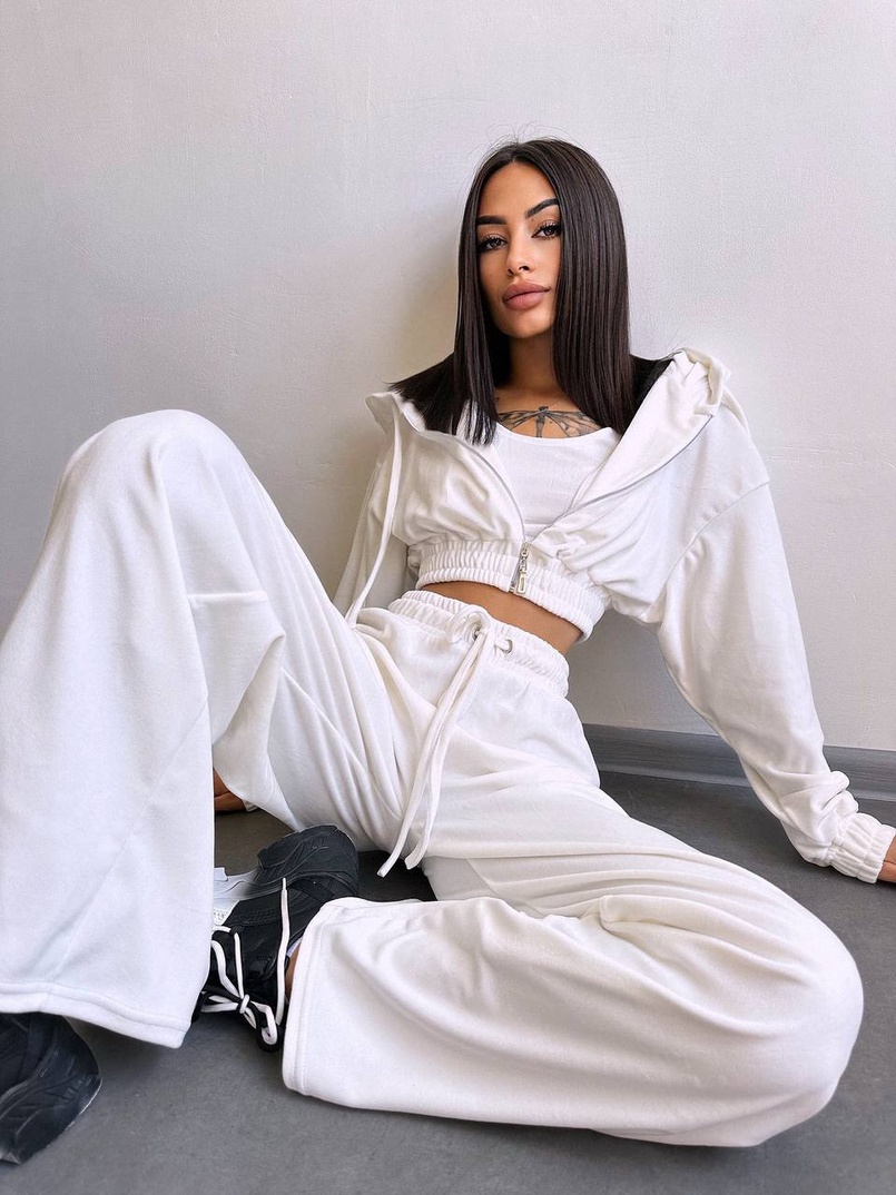 Велюровий комплект трійка  | PUSHKA SHOP