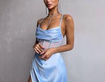 Комплект: корсет, декорований стразами + спідниця максі з драпіруванням Комплект: корсет, декорований стразами + спідниця максі з драпіруванням | PUSHKA SHOP