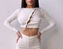 Комплект : штани кльош і топ на ґудзиках   | PUSHKA SHOP