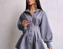 Приталена сорочка + корсет  | PUSHKA SHOP