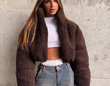 Курточка пуффер на блискавці | PUSHKA SHOP