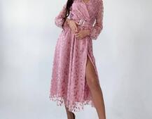 Платье миди с блестками Платье миди с блестками | PUSHKA SHOP