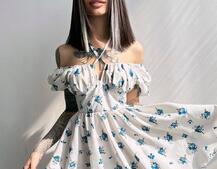 Сукня- міні у квітковий принт Сукня- міні у квітковий принт | PUSHKA SHOP