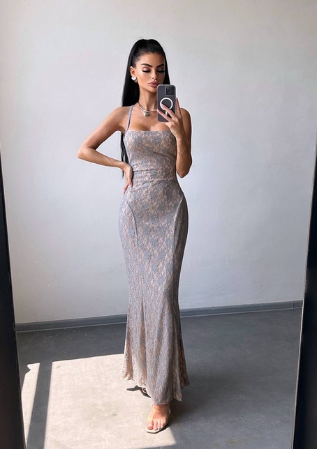 Мереживна сукня максі   | PUSHKA SHOP