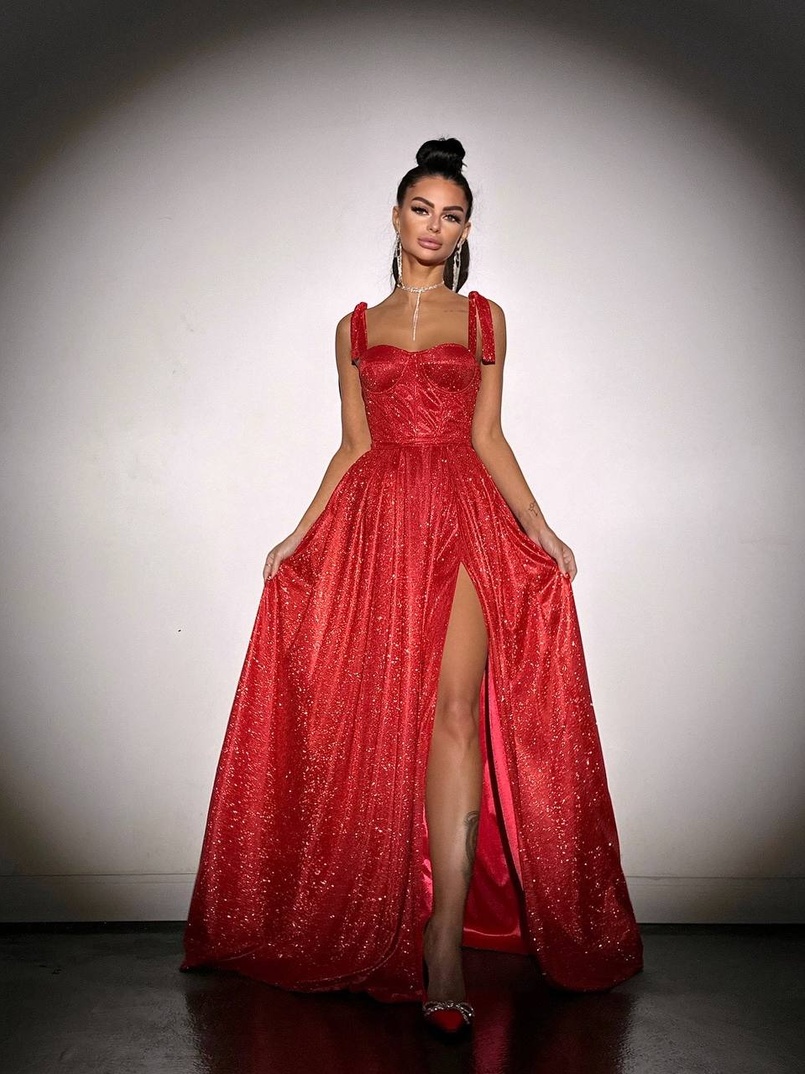 ✨Блискуча сукня максі з чашечками ✨ ✨Блискуча сукня максі з чашечками ✨ | PUSHKA SHOP