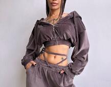 Велюровий комплект  | PUSHKA SHOP