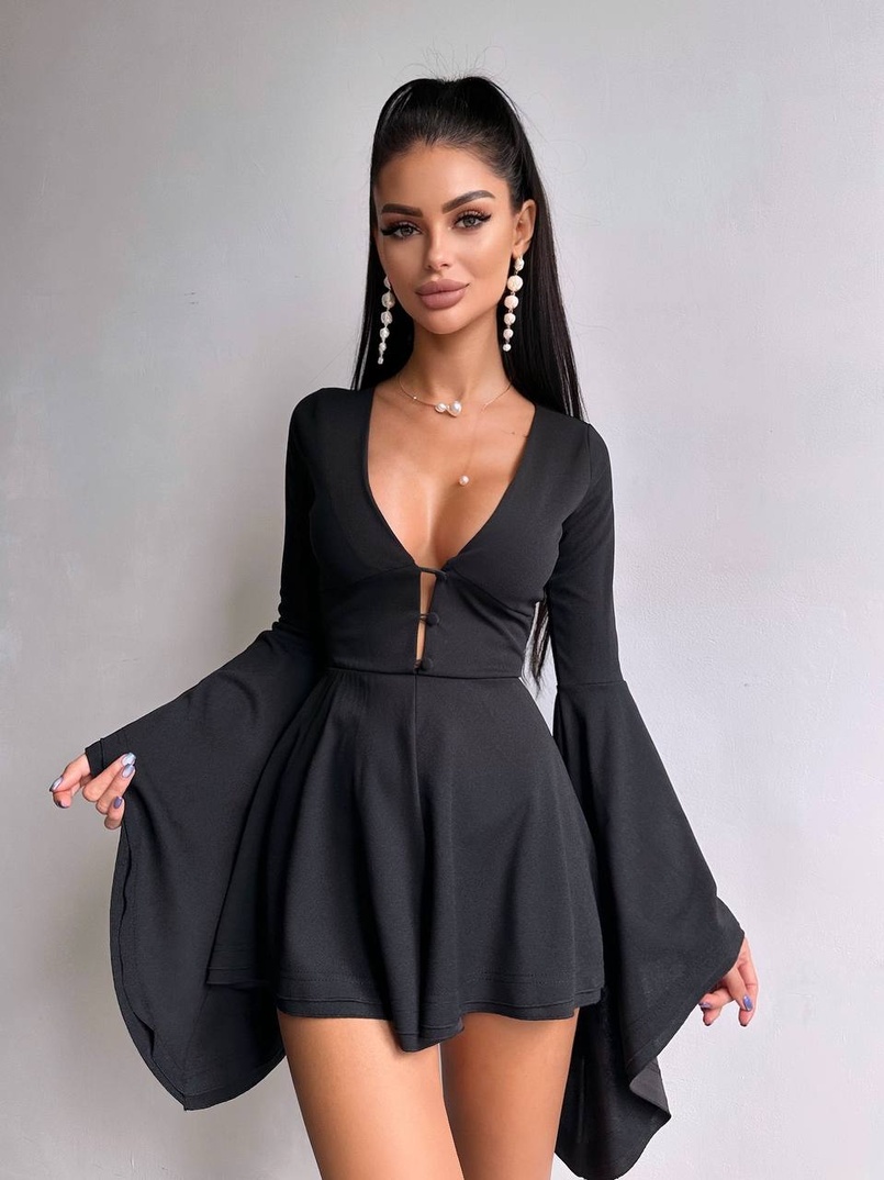 Ромпер з розкльошеними рукавами Ромпер з розкльошеними рукавами | PUSHKA SHOP