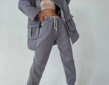 Комплект: тёплая рубашка на кнопках + джоггеры Комплект: тёплая рубашка на кнопках + джоггеры | PUSHKA SHOP