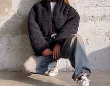 Курточка пуффер на блискавці | PUSHKA SHOP