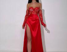 Комплект: мереживний корсет  +  спідниця максі   | PUSHKA SHOP