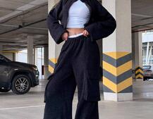 Теплий та мʼякий комплект Тедді на флісі Дуже приємний до тіла | PUSHKA SHOP