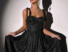 ✨Блискуча сукня максі з чашечками ✨ ✨Блискуча сукня максі з чашечками ✨ | PUSHKA SHOP