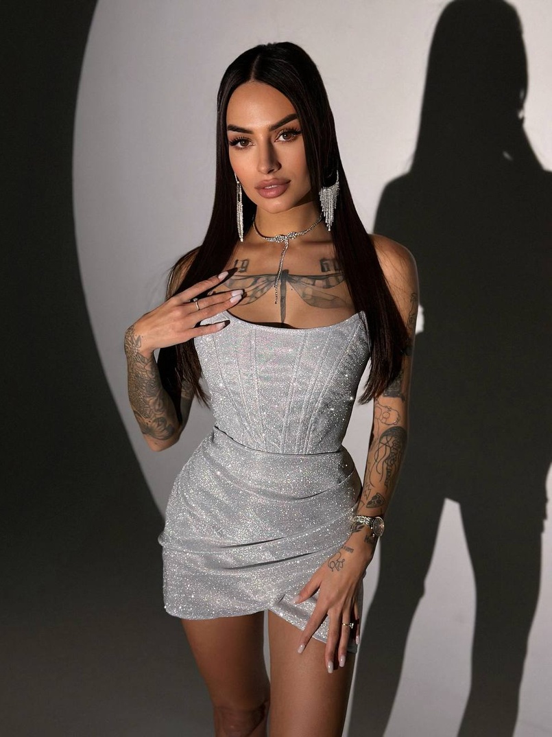 Сяючий комплект: корсет + спідниця Сяючий комплект: корсет + спідниця | PUSHKA SHOP