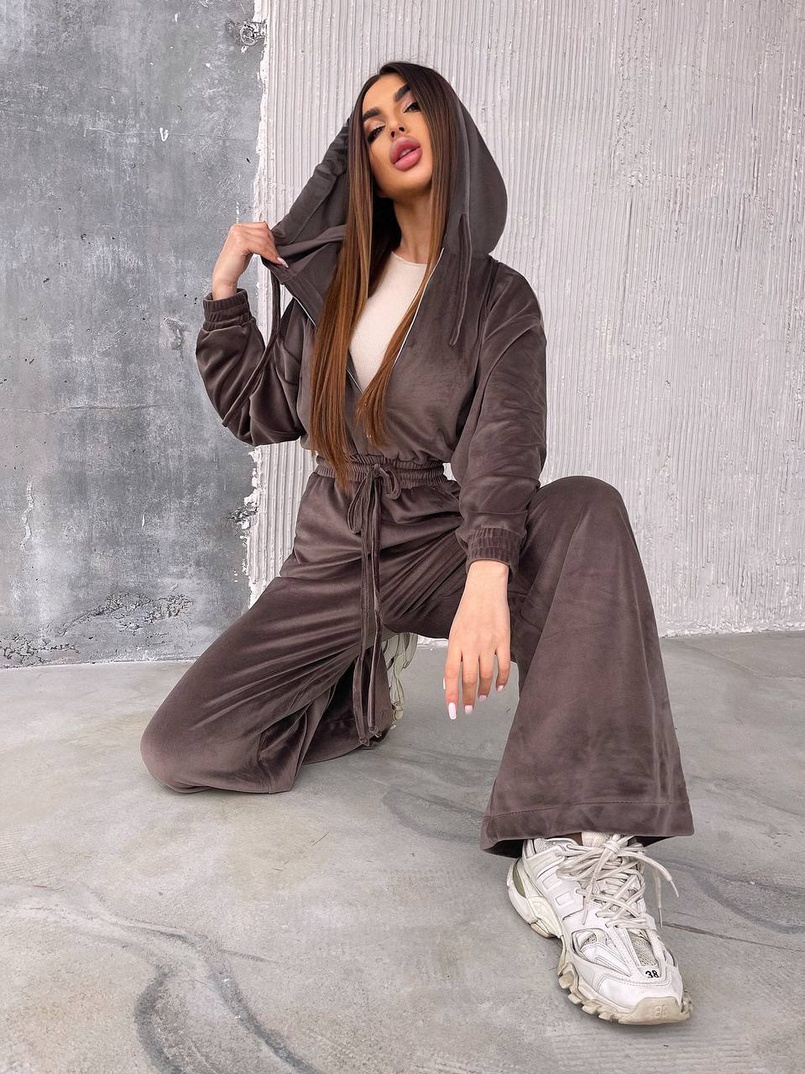 Велюровий комбінезон  | PUSHKA SHOP