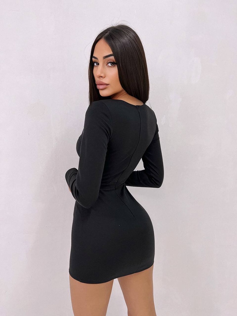 Сукня із чашечками з ефектом push up | PUSHKA SHOP